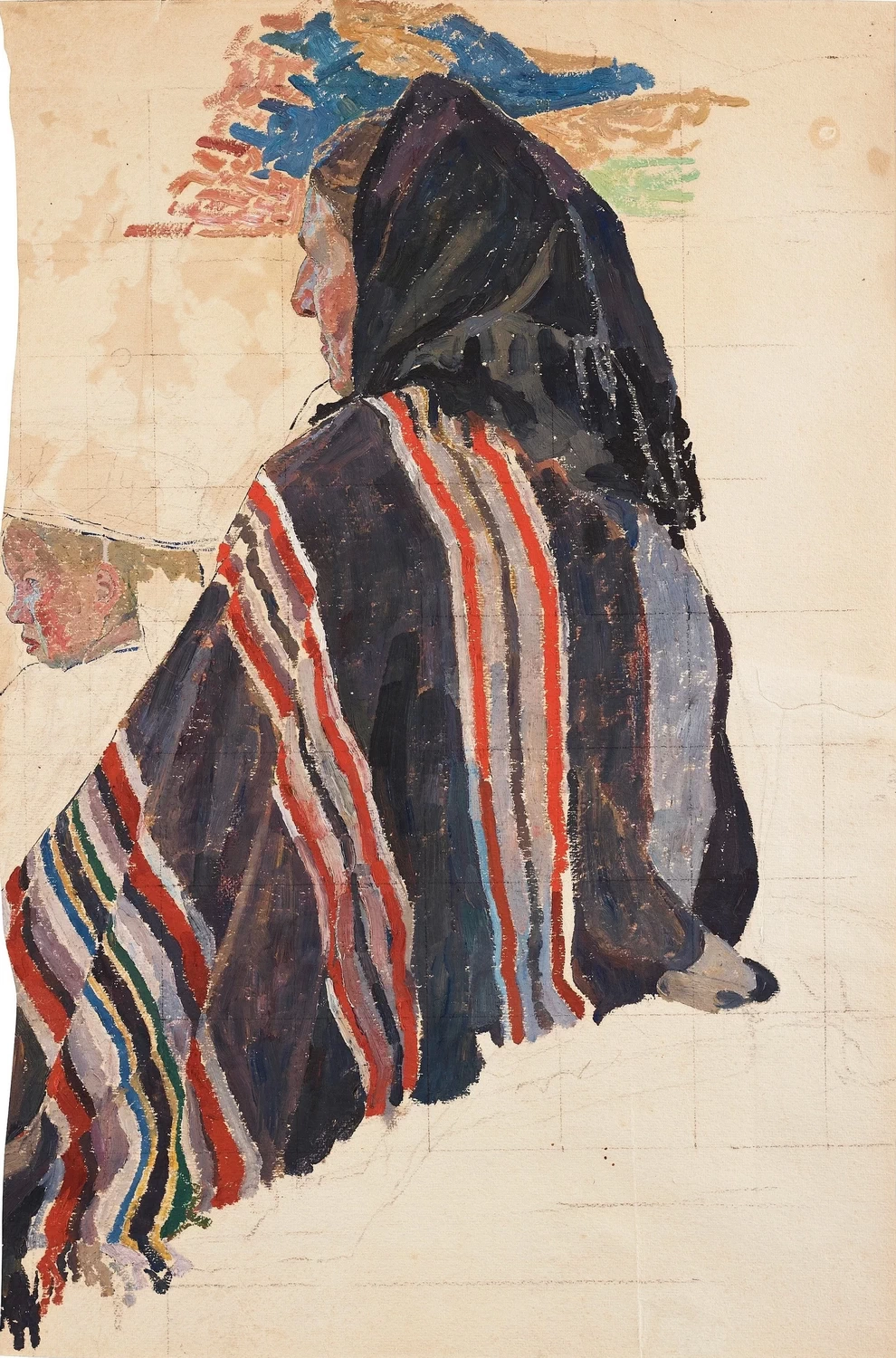 Bozzetto per Chiesa in barca, 1908